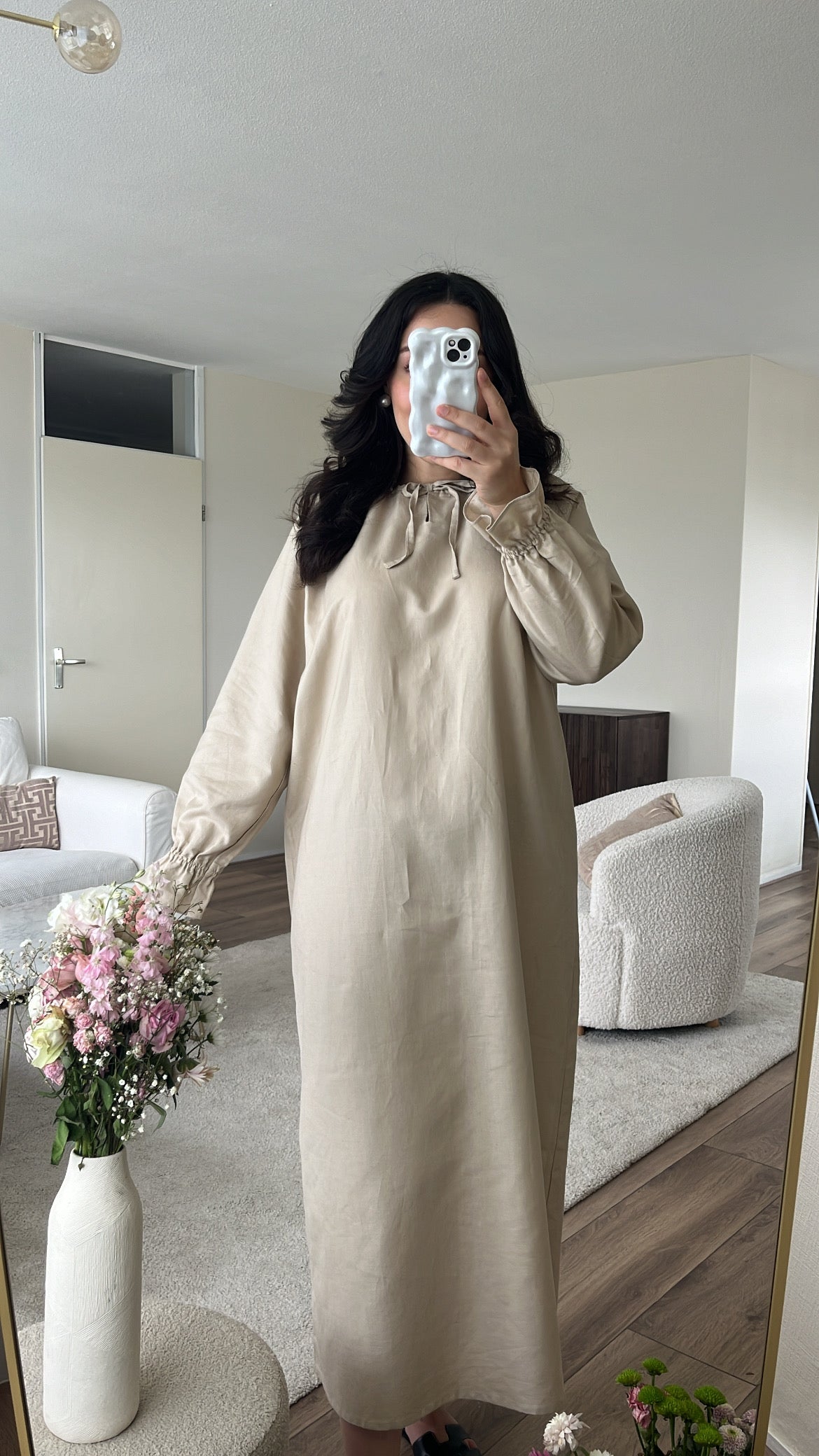 BIBI dress taupe